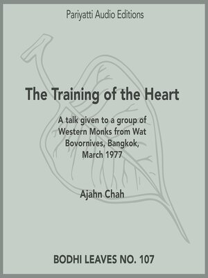 cover image of The Training of the Heart